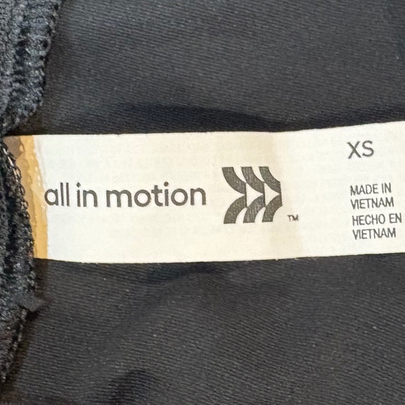 all in Motion Black Tank Top Women' XS - Picture 3 of 3